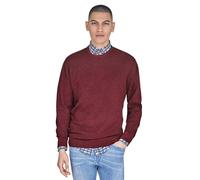 CASAMODA - Herren Pullover mit Rundhalsausschnitt (413705800), Größe:L, Farbe:rot (416)