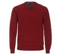 CASAMODA - Herren Pullover mit V-Ausschnitt (004430), Größe:M, Farbe:Orange (494)