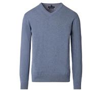 Casa Moda Pullover V-Ausschnitt Grey Indigo - Größe M Grau M