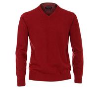 CASAMODA - Herren Pullover mit V-Ausschnitt (004430), Größe:XL, Farbe:Orange (494)