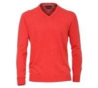 CASAMODA - Herren Pullover mit V-Ausschnitt (004430), Größe:XXL, Farbe:Rot (402)