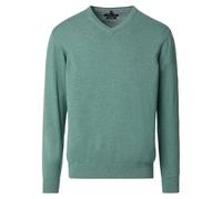 CASAMODA Herren Pullover mit V-Ausschnitt unifarben Elastischer Bund