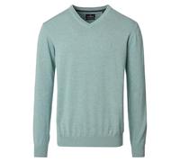 Strickpullover CASAMODA "CASAMODA Pullover uni", Herren, Gr. 6XL, mint, 100% Baumwolle, Pullover Strickpullover (11825701-6XL) mint