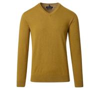 Casa Moda Pullover V-Ausschnitt Gelb - Größe 3XL Gelb 3XL