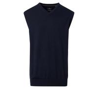 Casa Moda Herren Pullunder 004460 Einfarbig Marine Gerade Schnittführung 4XL