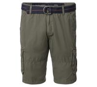 Casa Moda Shorts uni Herren 100% Baumwolle Grün (Olive) Größe 33