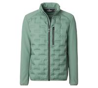Casa Moda Hybrid-Jacke Materialmix Regular Fit Herren Grün Gr. L