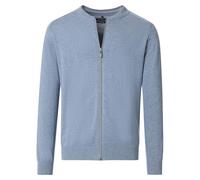 CASAMODA - Herren Strickjacke unifarben (004440), Größe:L, Farbe:Silberblau (741)