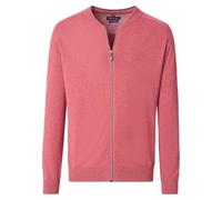 CASAMODA Strickjacke 004440 Herren Regular Fit Einfarbig Rot Größe M