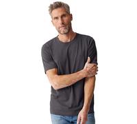 Größe 6XL Casamoda T-Shirt Dunkelgrau Kurzarm Normal Geschnitten Rundhals Ausschnitt 100% Baumwolle