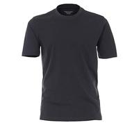Casamoda T-Shirt mit Rundhals Reine Baumwolle Graphit Größe X7L