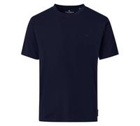 Größe XXL Casamoda T-Shirt Dunkelblau Kurzarm Normal Geschnitten Rundhals Ausschnitt 100% Baumwolle