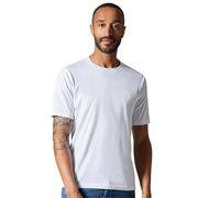 Casa Moda Herren T-Shirt O-Neck 092500 Doppelpack Weiß L besonders pflegeleicht