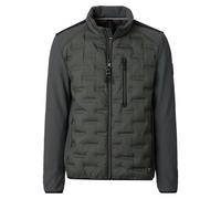 Langjacke CASAMODA "CASAMODA Jacke uni", Herren, Gr. 4XL, braun (schlamm), 100% Polyester, Jacken (79547654-4XL) schlamm