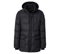 Casa Moda Jacke Regular Fit Schwarz Einfarbig