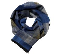CASAMODA - Jacquard-Schal blau/grün - Gr. - OS