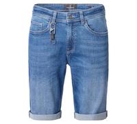Shorts CASAMODA "CASAMODA Jeans shorts STEVE uni", Herren, Gr. 42, Normalgrößen, blau, 93% Baumwolle, 5% Polyester, 2% Elasthan, Hosen Shorts (51131707-42) blau