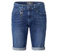 Casa Moda Jeans-Shorts Steve – Regular Fit, Stretch, sattes Mittelblau – Herren Gr. 32
