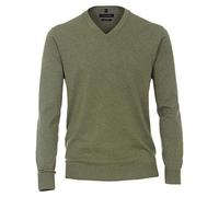 Casa Moda Casual Casual Fit Pullover oliv, Einfarbig