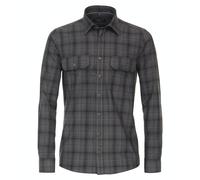 Casa Moda Casual Casual Fit Flanellhemd grün, Kariert