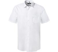 CasaModa Kurzarmhemd Herren Comfort Fit Kurzarm Baumwolle weiß, 38