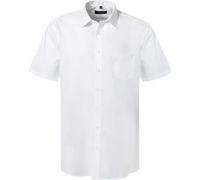CasaModa Kurzarmhemd Herren Comfort Fit Kurzarm Baumwolle weiß, 46