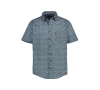 Kurzarmhemd CASAMODA "CASAMODA Freizeithemd Kurzarm Print", Herren, Gr. M, Normalgrößen, blau, 100% Baumwolle, bedruckt, lässig geschnitten, Hemden (33504300-M) blau