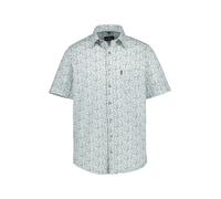 Kurzarmhemd CASAMODA "CASAMODA Freizeithemd Kurzarm Print", Herren, Gr. XL, Normalgrößen, grün, 100% Baumwolle, bedruckt, lässig geschnitten, Hemden (61544805-XL) grün