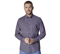 Casa Moda Casual Fit Hemd braun, Bedruckt
