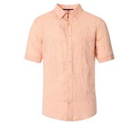Casa Moda Casual Fit Leinenhemd orange, Einfarbig