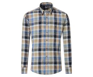 CASAMODA - Leinenhemd anthrazit - Gr. - XL