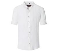 CASAMODA Leinenhemd Uni Casual Fit