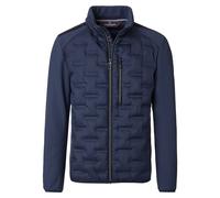 Casamoda - Materialmixjacke blau - Gr. - M
