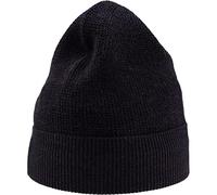 Strickmütze CASAMODA "CASAMODA Mütze uni", Herren, blau (dunkelblau), 60% Baumwolle, 40% Polyacryl, Mützen (14202518-0) dunkelblau