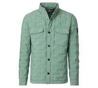 CASAMODA Overshirt Jacke mit Zwei Brusttaschen Uni Hellgrün XL