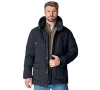 Casa Moda Parka Regular Fit uni, mit Kapuze & Reißverschluss, Nachtblau, Herren XL