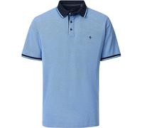 CASAMODA Polo Piqué Contrast Blau - Größe L Blau L