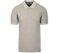 CASAMODA Polo Piqué Garment Dye Grau - Größe XXL Grau XXL