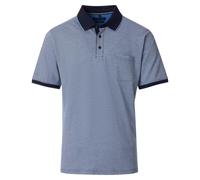 Casa Moda Regular Fit Poloshirt Kurzarm blau