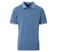 Casa Moda Polo-Shirt Piqué Garment Dye Aqua bis Petrol Größe XL