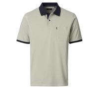CASAMODA Polo-Shirt gestreift Hellgrün 5XL