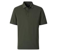 Casa Moda Poloshirt CASAMODA Polo-Shirt uni Herren 95% Baumwolle 5% Elasthan Grün Gr. M
