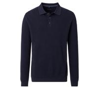 CASAMODA - Polo-Shirt Langarm blau - Gr. - M