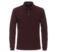 Venti CASAMODA Herren Polo-Shirt Langarm Uni XL rot