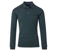 Casamoda Herren Poloshirt langarm - gelb L