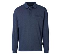 Casa Moda Polo-Shirt Langarm gestreift dunkelblau Größe XXL