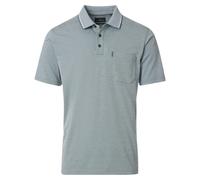 Casa Moda Poloshirt Stretch Melange Mint – 55% Baumwolle, 45% Polyester – Größe M