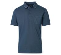 Casa Moda Poloshirt Damen Petrol/Türkisblau Uni 55% Baumwolle/45% Polyester Gr. L