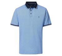 CASAMODA Polo-Shirt Uni Blau M