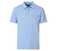 CASAMODA Polo-Shirt Uni Himmelblau XXL